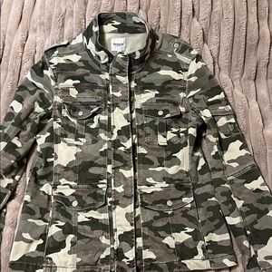Kensie Jeans Camouflage Jacket